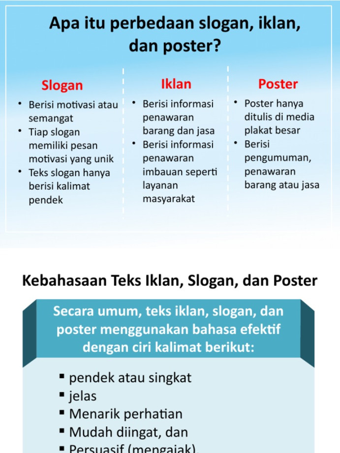 Iklan, Slogan, Dan Poster  PDF