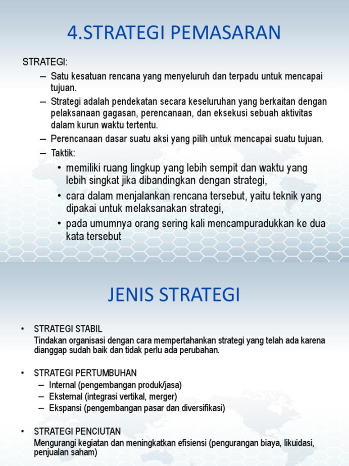 Strategi Pemasaran  PDF